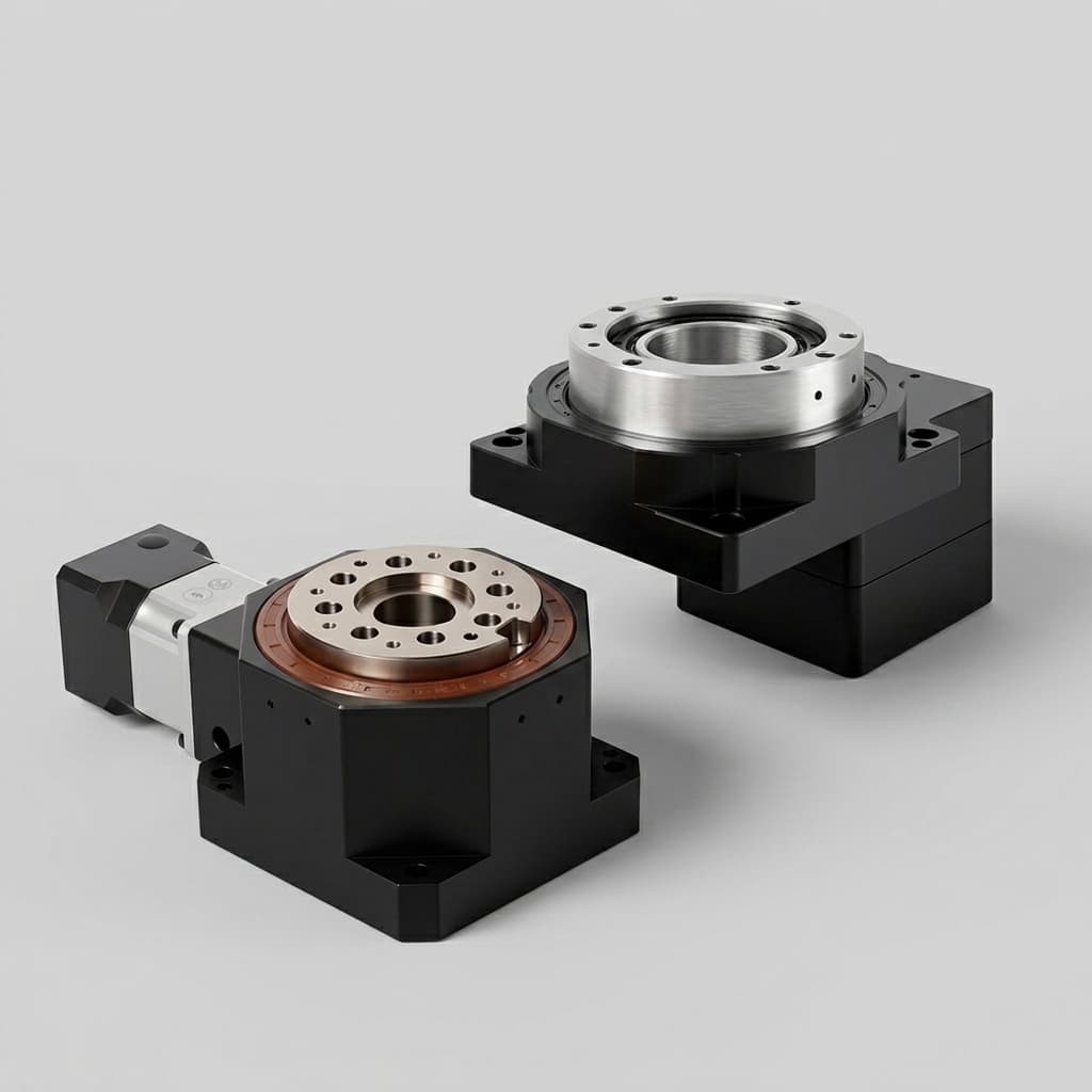 Hollow shaft humanoid joint actuator for cable-through routing